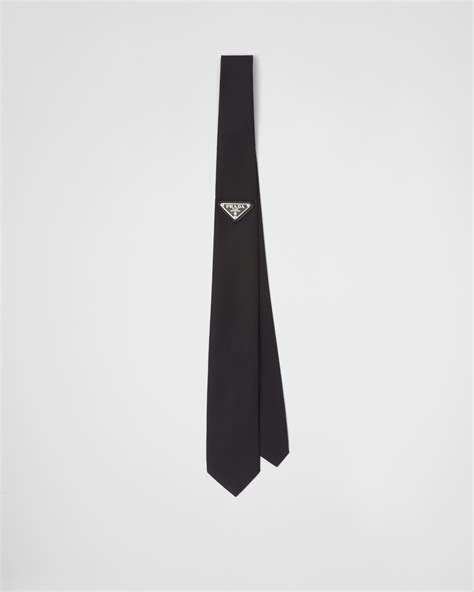 prada gabardine ties